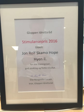 Jon Rolf fekk Stimulansprisen!